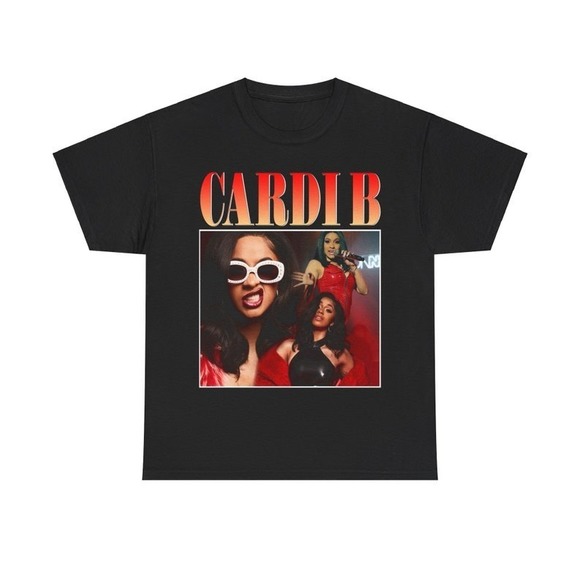 Gildan Other - Cardi B Graphic Tee, Cardi B Rapper Music T-shirt, Unisex T-shirt, Gift For Fan